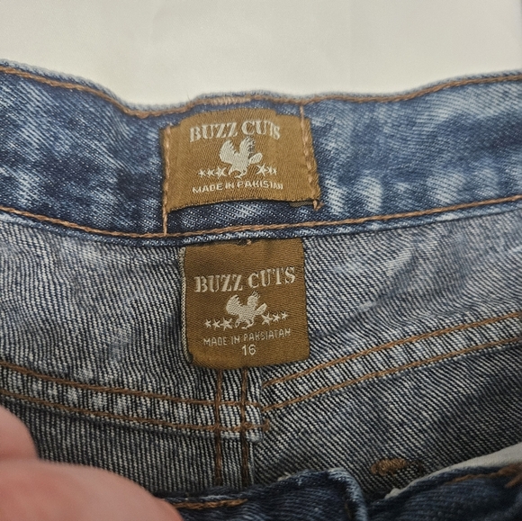 Buzz Cuts Boys Acid Wash Straight Leg Jeans! - Picture 2 of 5